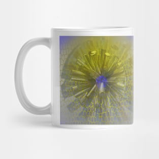 Spherically Honeycomb Asteroid for the War Abroad Mug